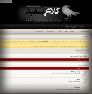 طراحی سایت انجمن های گفتگوی کلاغ سفید