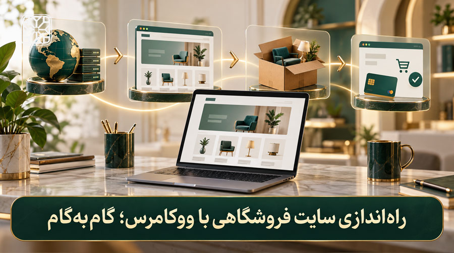 راهاندازی سایت فروشگاهی با ووکامرس