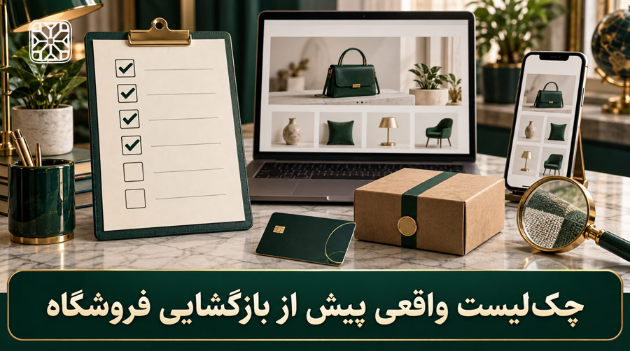 چک‌لیست فروشگاه آنلاین